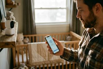 Jak podłączyć i skonfigurować nianię elektroniczną ze smartfonem?