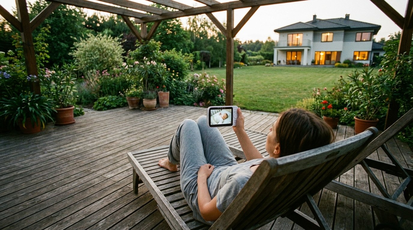 Jaki zasięg powinna mieć niania elektroniczna w domu jednorodzinnym?